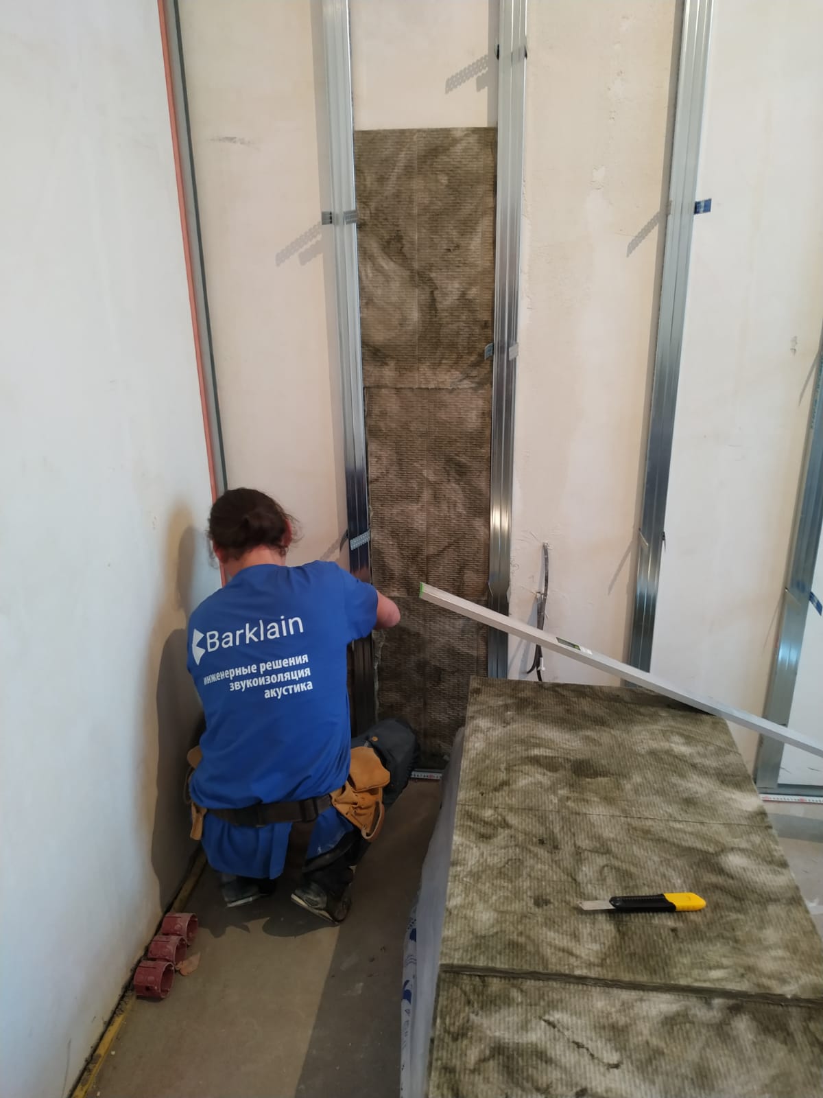 Звукоизоляция стены Базовая Барклайн