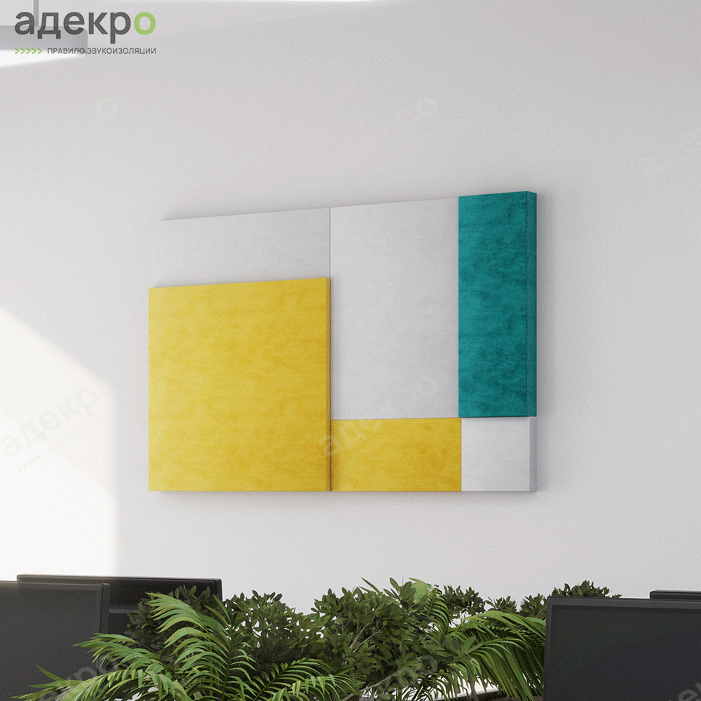 Акустическая панель «Виридис» (тканевые панно)