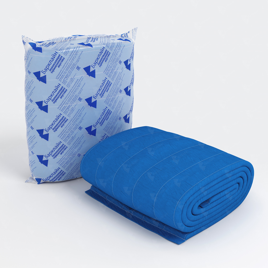 Звукоизоляционный мат Шибер Акустик ВМ 1,5х5 м (7.5 м2)