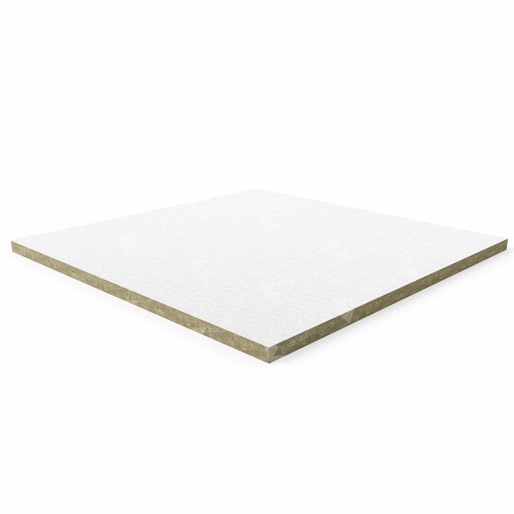 Звукопоглощающая плита БасАкустик (школа) СП 600х600х20 Белый