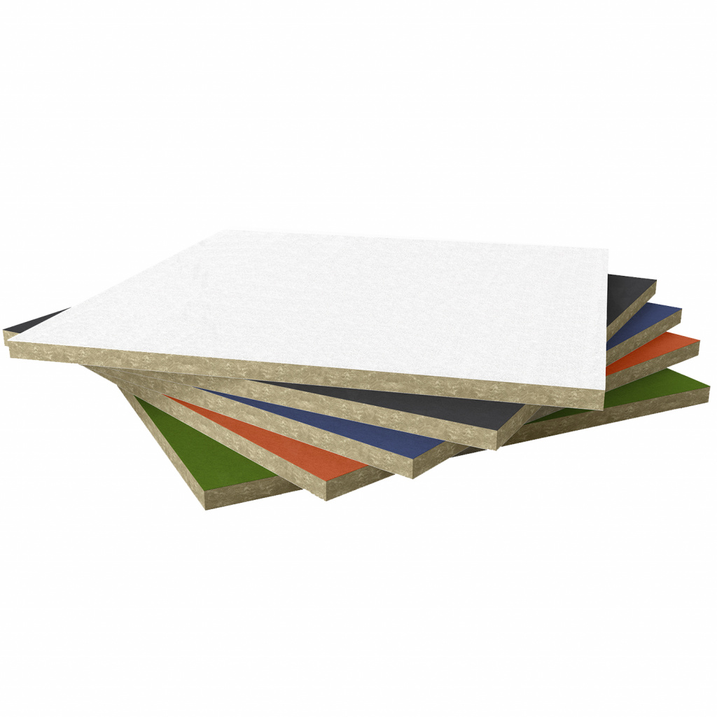 Звукопоглощающая плита БасАкустик (школа) СП 1200х600х20 RAL