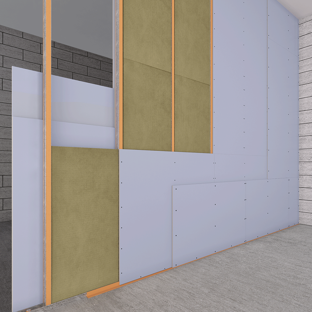 Система звукоизоляции перегородки «Барклайн Барьер»